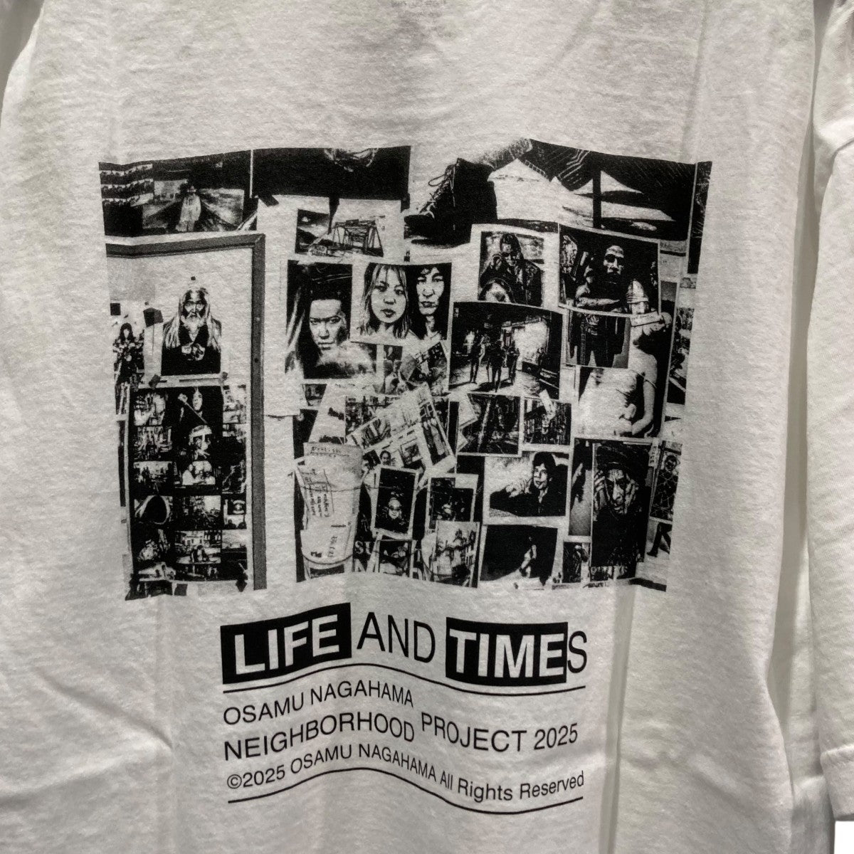 25SSNH X OSAMU NAGAHAMA ． TEE SS-4プリントTシャツ251PCNON-ST04