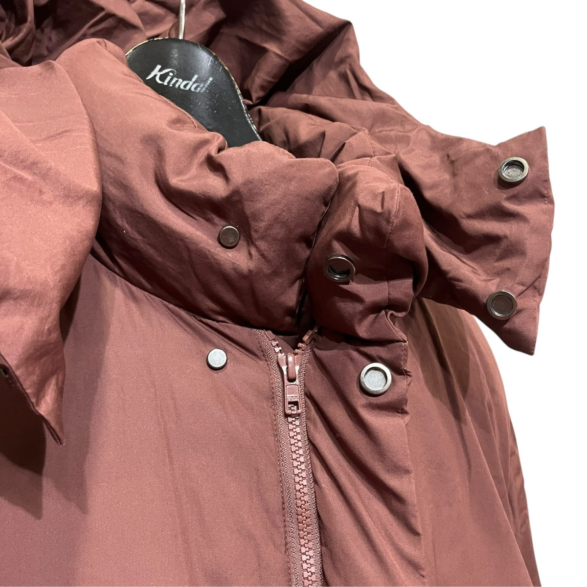 AURALEE SUVIN HIGHCOUNTCLOTH DOWN JACKETダウンジャケットA20AB01SV 古着・中古-3枚目のアイテム画像