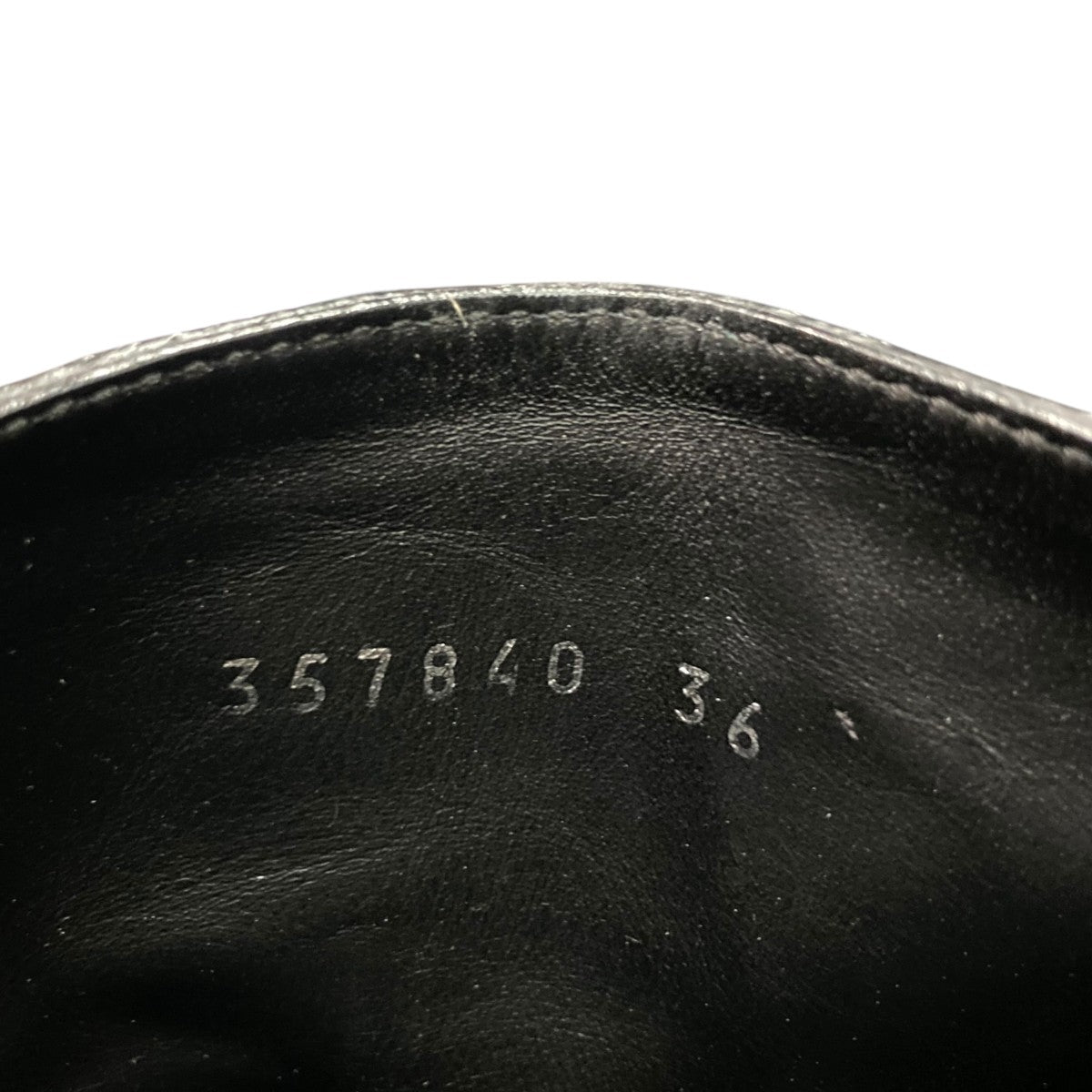BALENCIAGA レザーブーツ357840 古着・中古-7枚目のアイテム画像