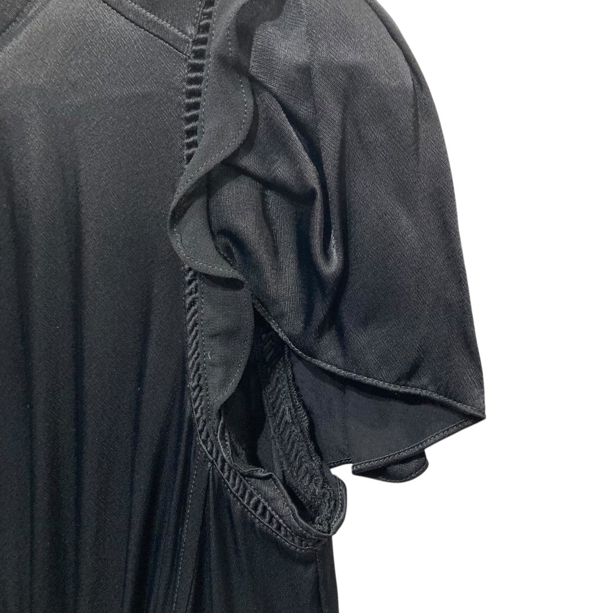 3．1 phillip lim チューリップスリーブワンピースS251-90947NVS 古着・中古-4枚目のアイテム画像