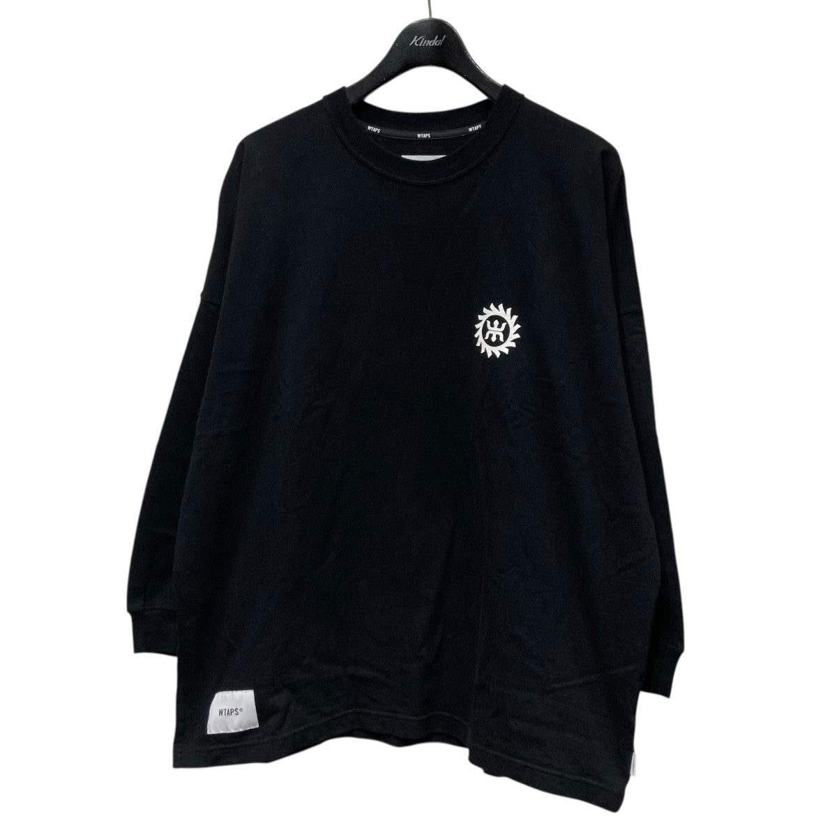 WTAPS 24SSOBJ 04 ／ LS ／ COTTON． MONプリント長袖Tシャツ241ATDT-CSM19 古着・中古-1枚目のアイテム画像