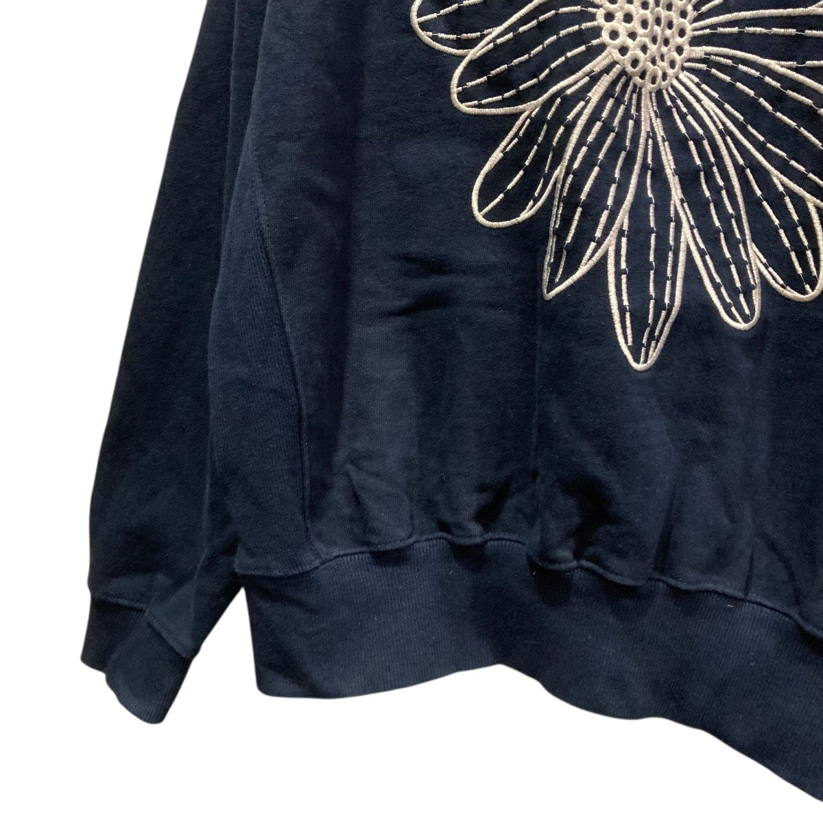 MARDI MERCREDI フラワー刺繍スウェットM-01-CT100 古着・中古-4枚目のアイテム画像