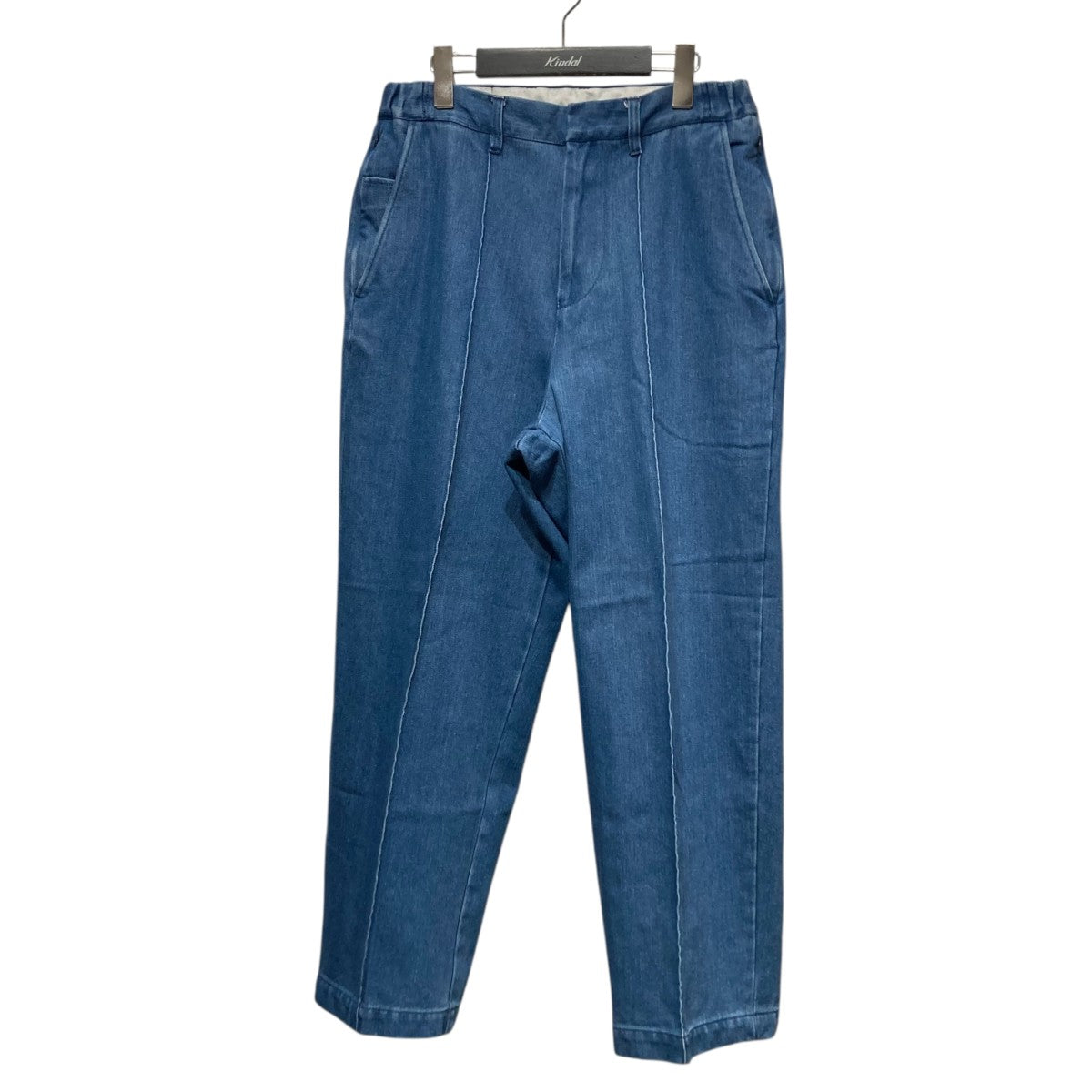 PWA×BEAMS High Twist Denim SlacksデニムスラックスP04K001-PT01 古着・中古-1枚目のアイテム画像