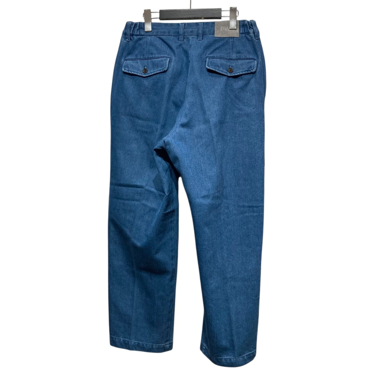 PWA×BEAMS High Twist Denim SlacksデニムスラックスP04K001-PT01 古着・中古-2枚目のアイテム画像