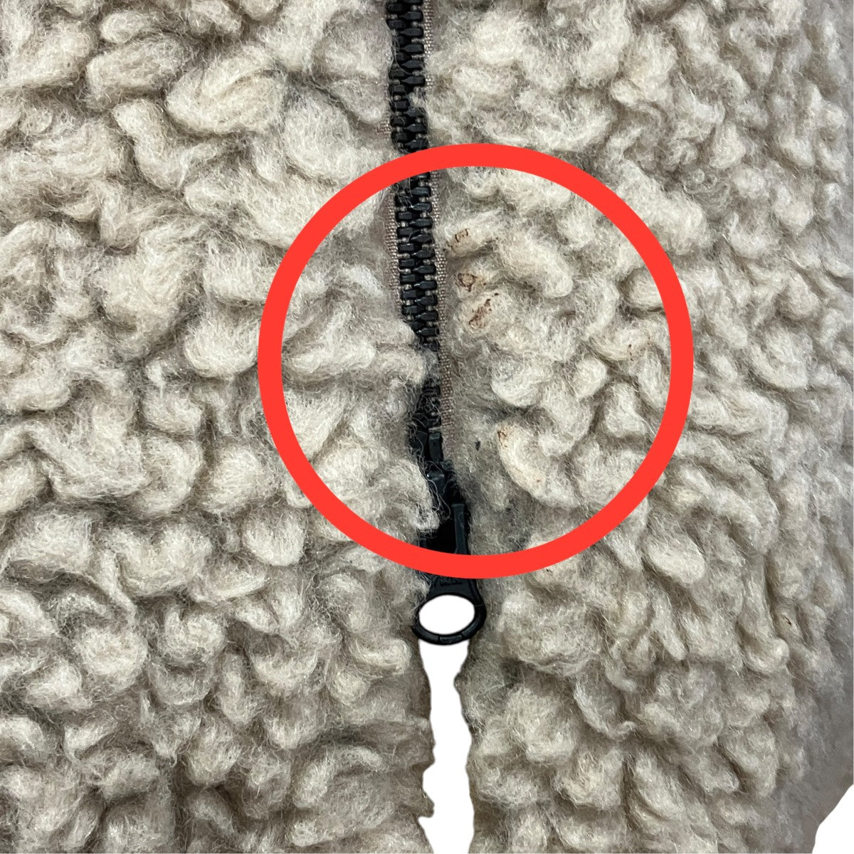 THE NORTHFACE PURPLELABEL Wool Boa Fleece Long CoatボアフリースロングコートNAW2050N 古着・中古-10枚目のアイテム画像