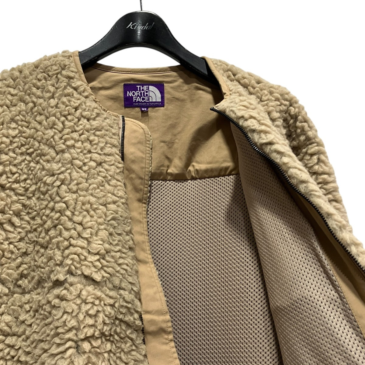 THE NORTHFACE PURPLELABEL Wool Boa Fleece Long CoatボアフリースロングコートNAW2050N 古着・中古-4枚目のアイテム画像
