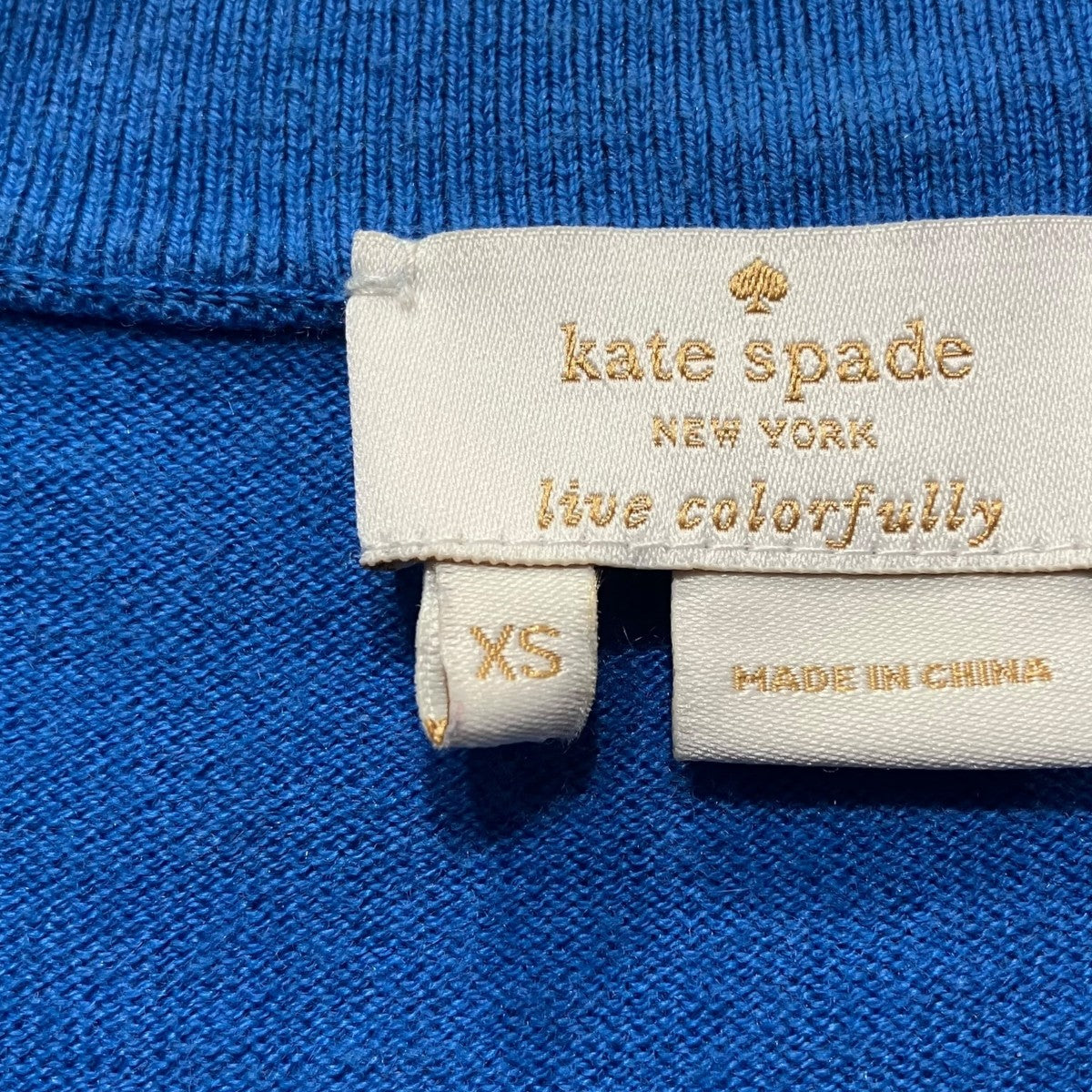 Kate Spade カシミヤ混カーディガン 古着・中古-6枚目のアイテム画像