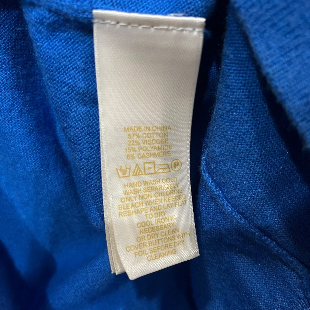 Kate Spade カシミヤ混カーディガン 古着・中古-7枚目のアイテム画像