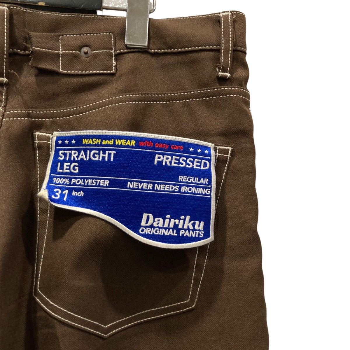 DAIRIKU(ダイリク) Flasher Pressed Pantsフラッシャープレスドパンツ