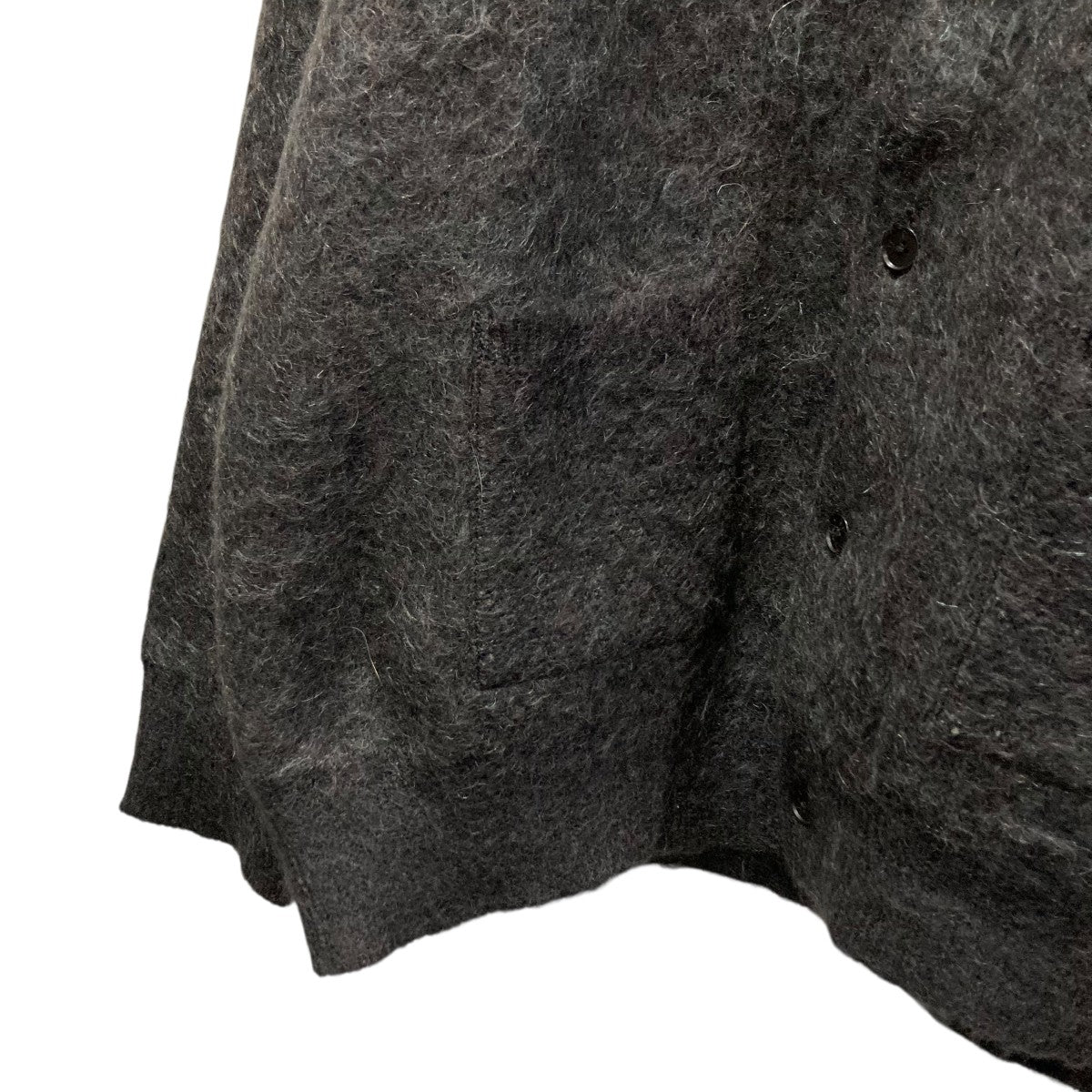 25AWKid Mohair Mix Jacquard Knit CardiganキッドモヘアミックスジャガードカーディガンST.1306