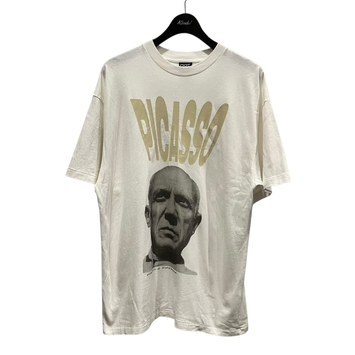 NOT OEM ピカソプリントTシャツ 古着・中古-1枚目のアイテム画像