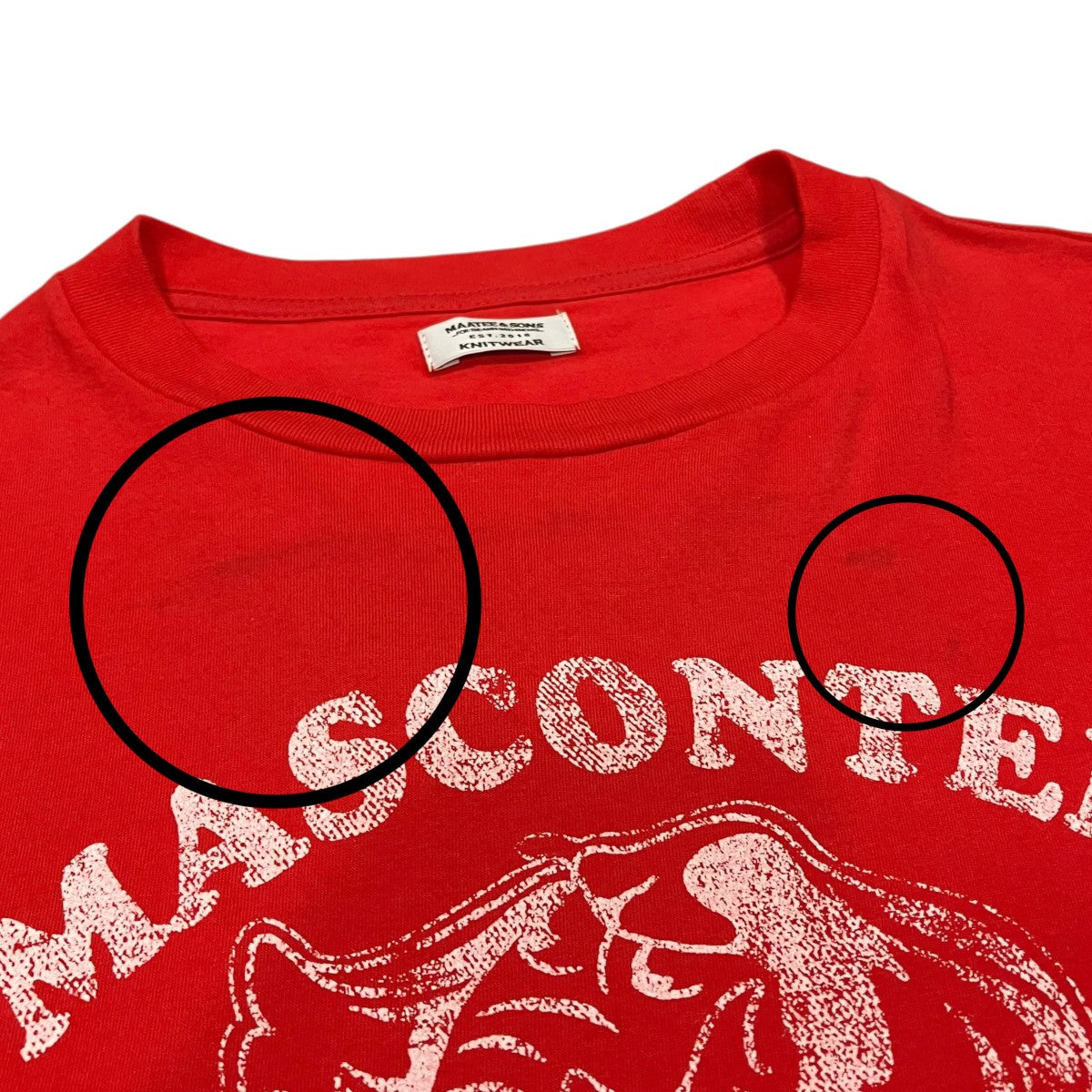 MAATEE＆SONS プリントTシャツMT5103-0811A 古着・中古-6枚目のアイテム画像