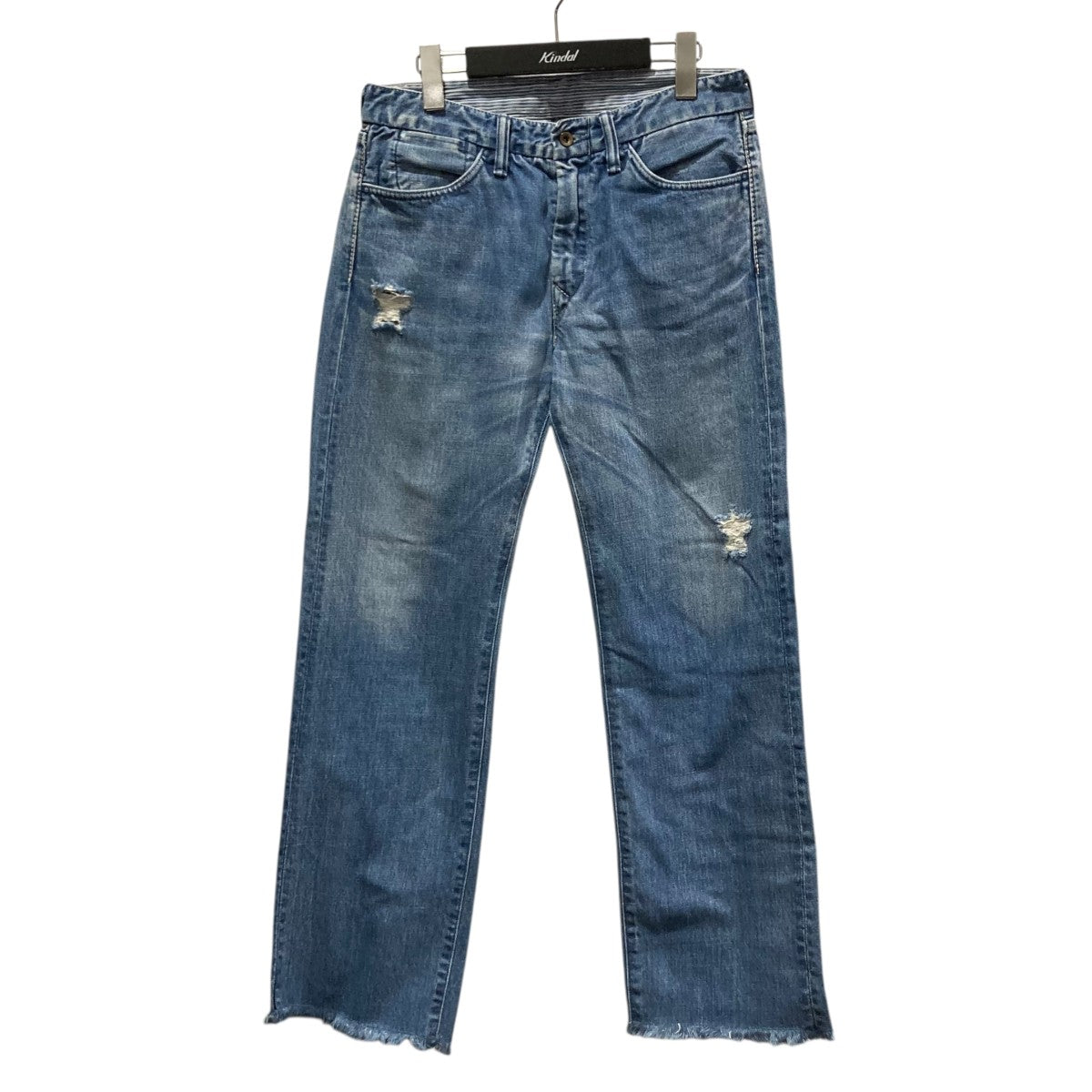 45R(フォーティファイブアール) USED加工デニムパンツ インディゴ