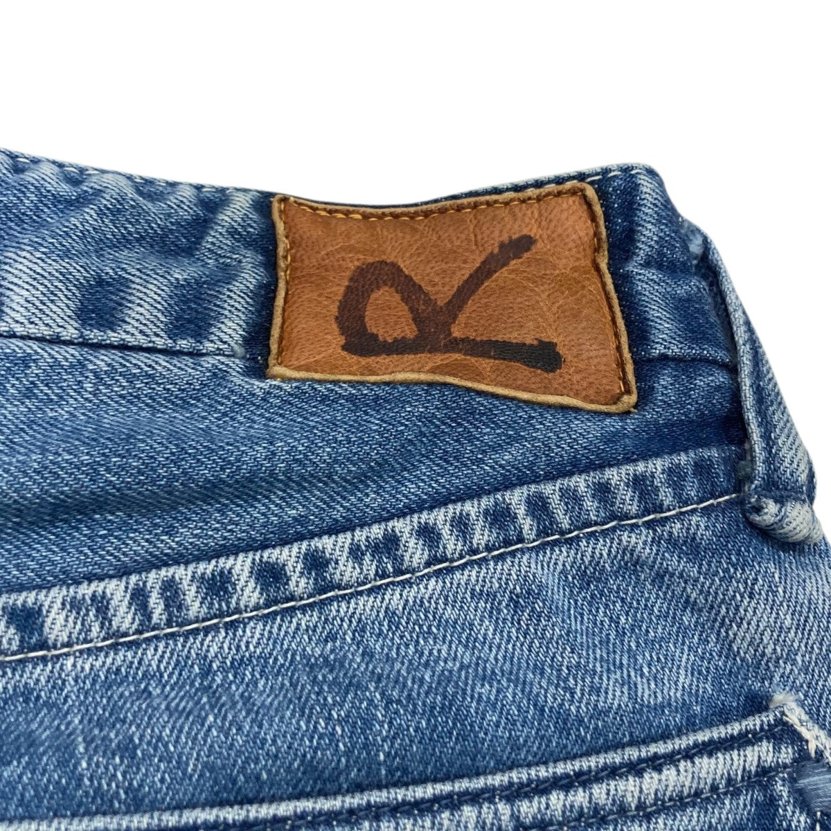 45R USED加工デニムパンツ 古着・中古-5枚目のアイテム画像