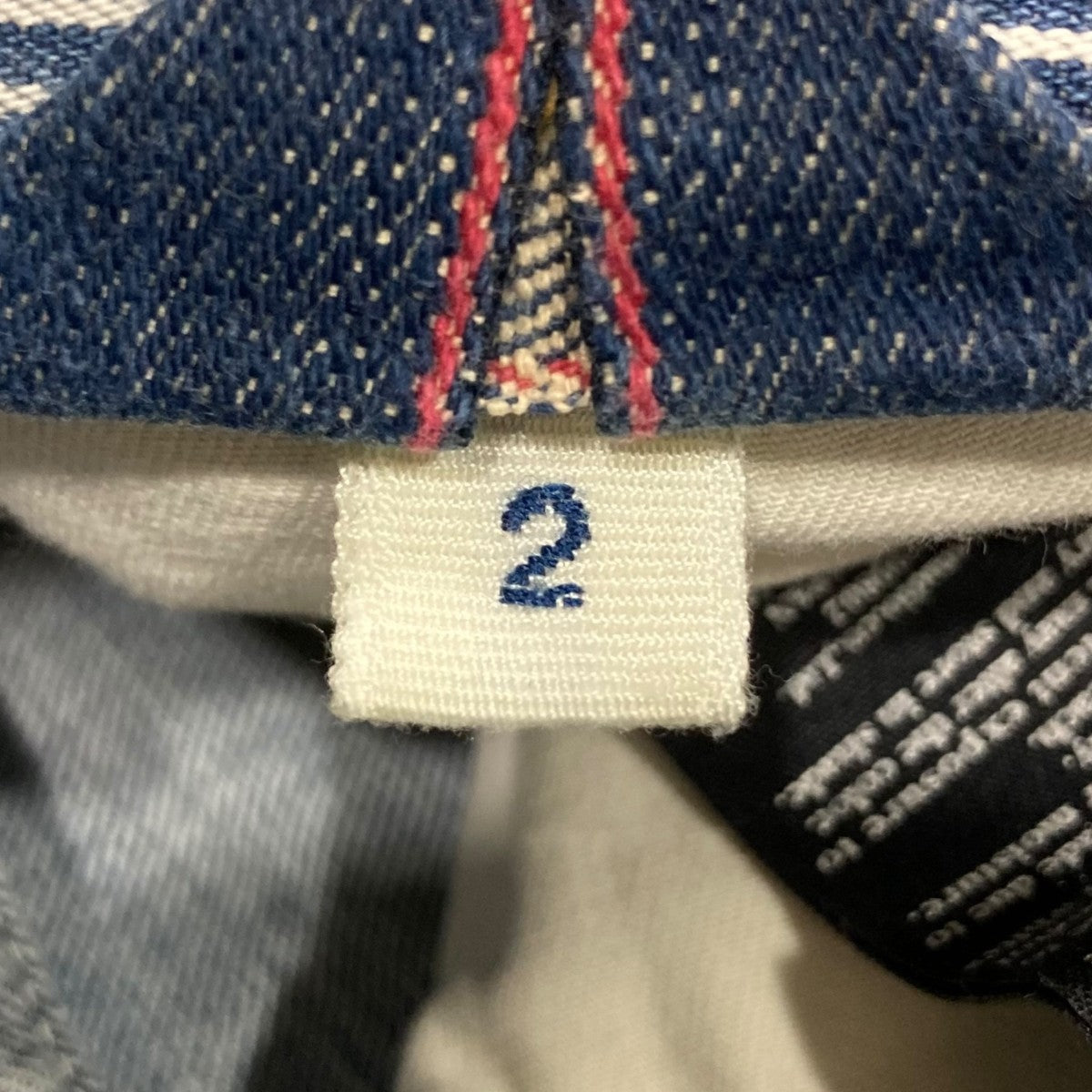 45R(フォーティファイブアール) USED加工デニムパンツ インディゴ