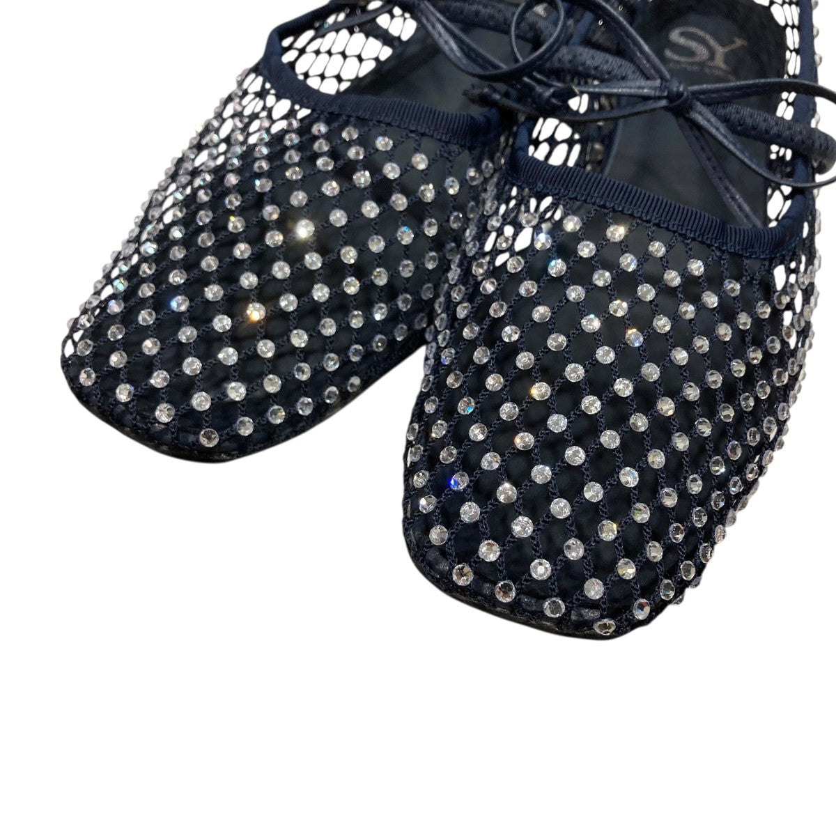 SY UNITED ARROWS グレアネットバレエ フラットシューズ 古着・中古-4枚目のアイテム画像