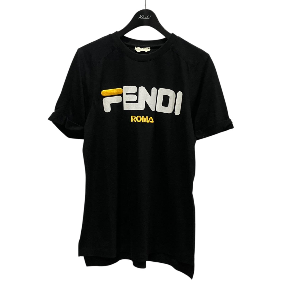 FENDI×FILA ロゴTシャツFS7074 A5H1 古着・中古-1枚目のアイテム画像