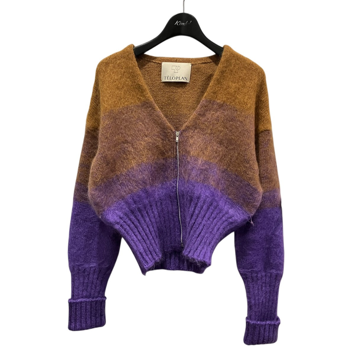 Atitaya Colour Gradient Knitジップカーディガン0922030506