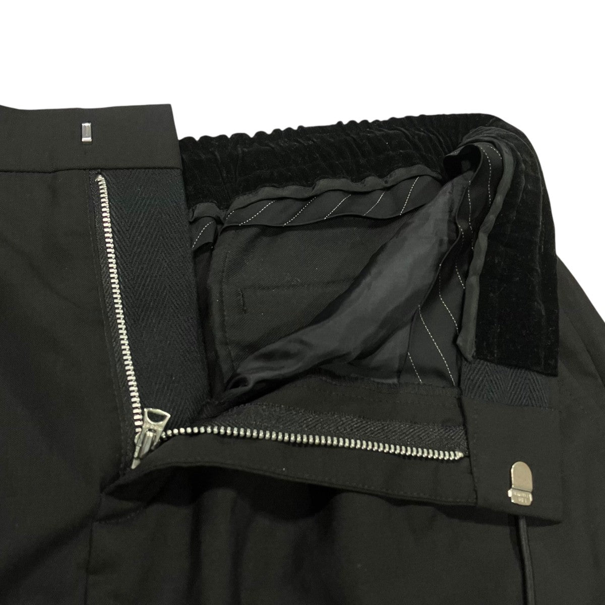 sacai ドローストリングパンツ22-02943M 古着・中古-3枚目のアイテム画像