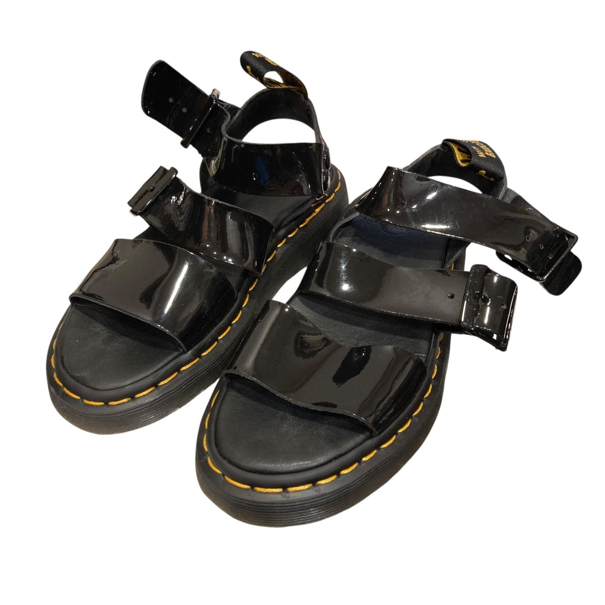 Dr．Martens パテントストラップサンダルGRYPHON 古着・中古-1枚目のアイテム画像