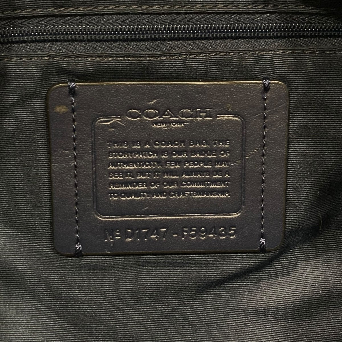 COACH フローラルトートバッグF59435 古着・中古-6枚目のアイテム画像
