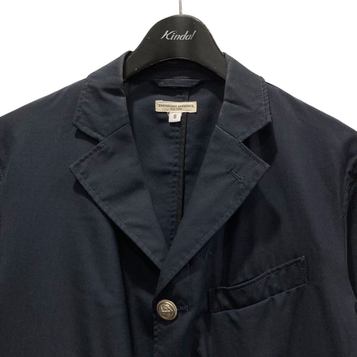 Engineered Garments×BEAMS PLU TROPICAL WOOL MID FIELD BLAZERテーラードジャケット 古着・中古-3枚目のアイテム画像
