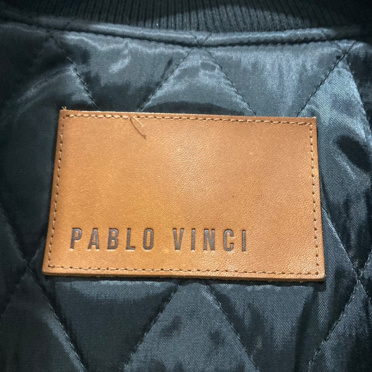 PABLO VINCI(パブロヴィンチ) 24AWカウハイドレザーボンバージャケット