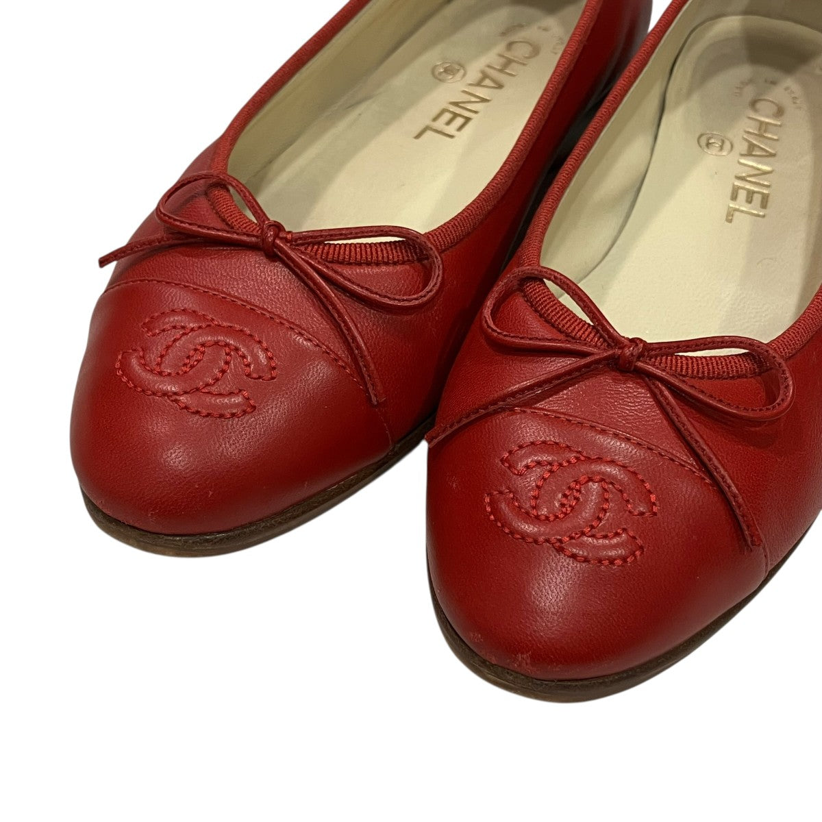 ラムスキンバレエシューズG02819