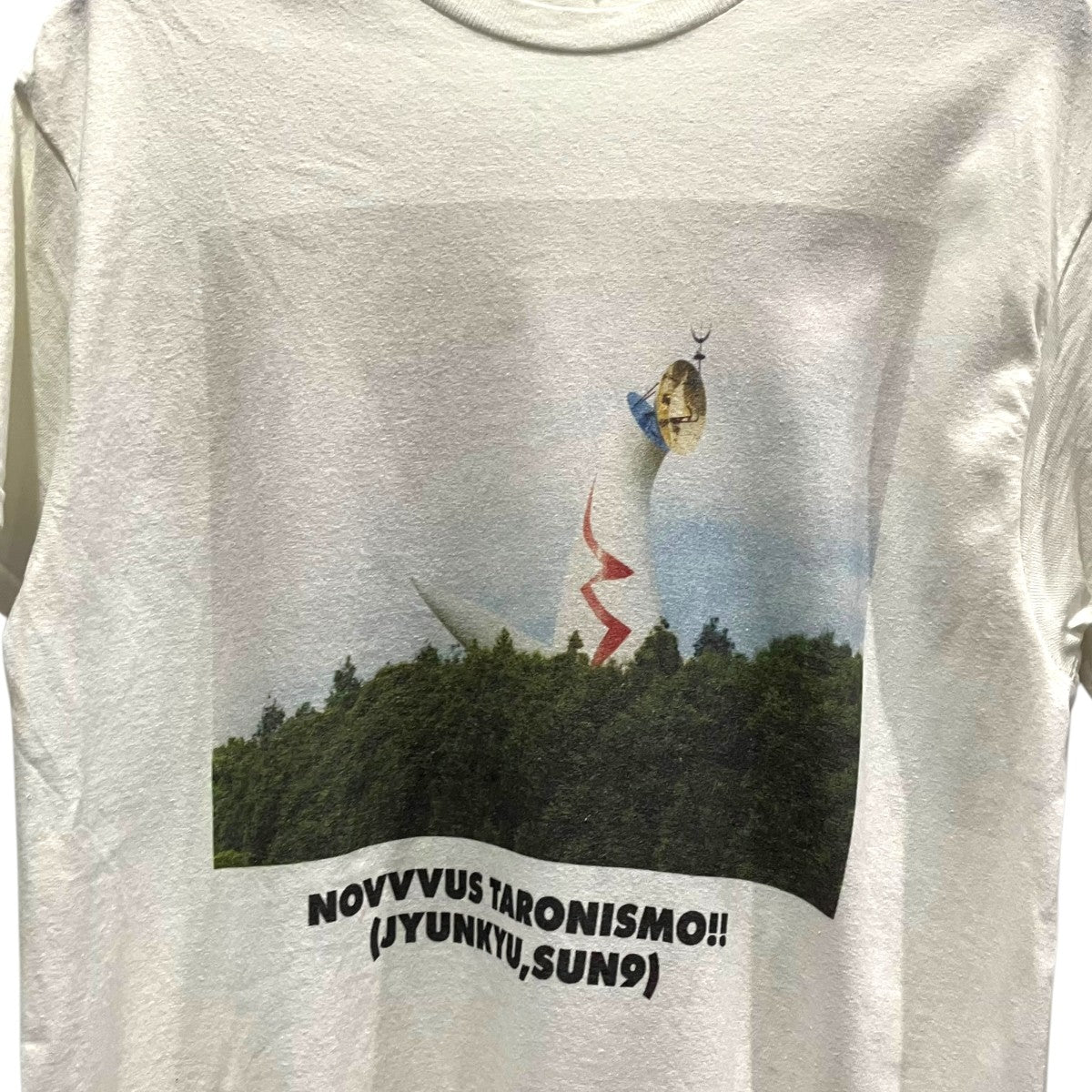 TANGTANG×岡本太郎 プリントTシャツ ホワイト サイズ M｜【公式