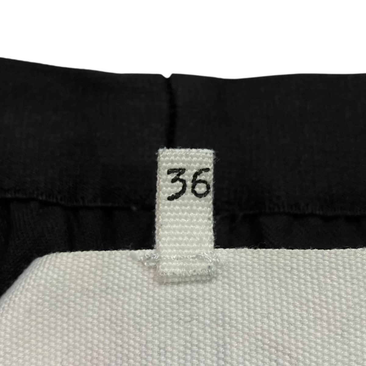 MM6 Maison Margiela LOOSE FIT BLACK TROUSERイージースラックスパンツS52KA0211 古着・中古-5枚目のアイテム画像