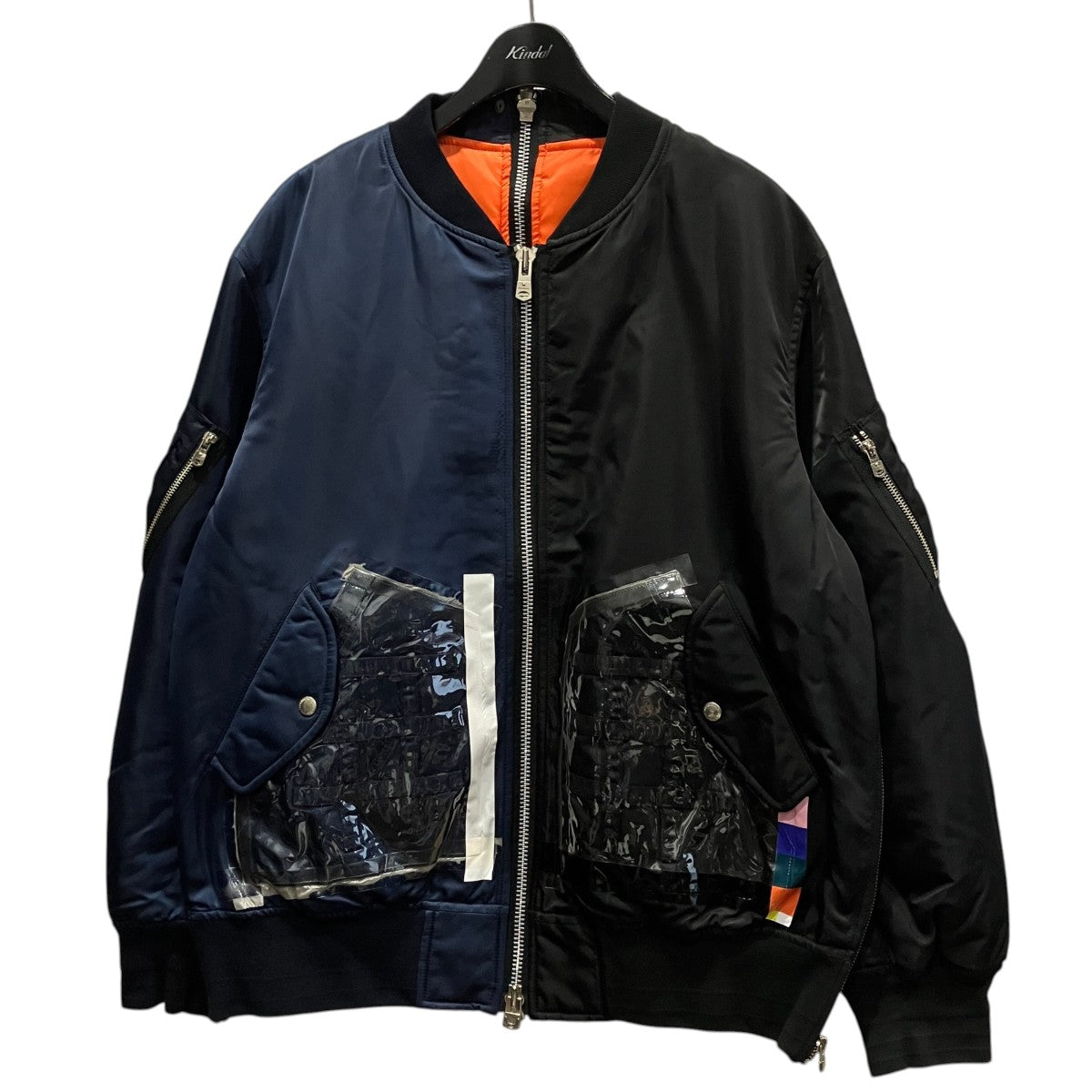 TAKAHIROMIYASHITA TheSoloIst． oversized two-tone flight jacketMA-1ジャケットsj.0009SS22 古着・中古-1枚目のアイテム画像