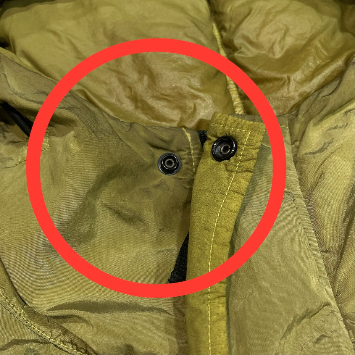 STONE ISLAND NYLON METAL DOWN-TCダウンジャケット 古着・中古-6枚目のアイテム画像