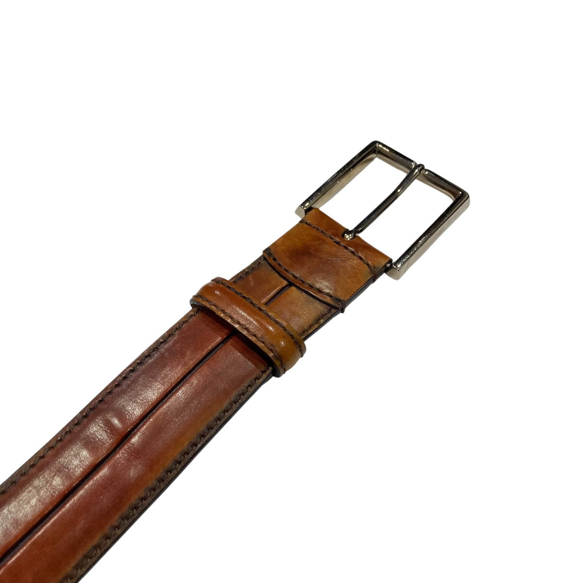 Berluti レザーベルト1102 古着・中古-2枚目のアイテム画像