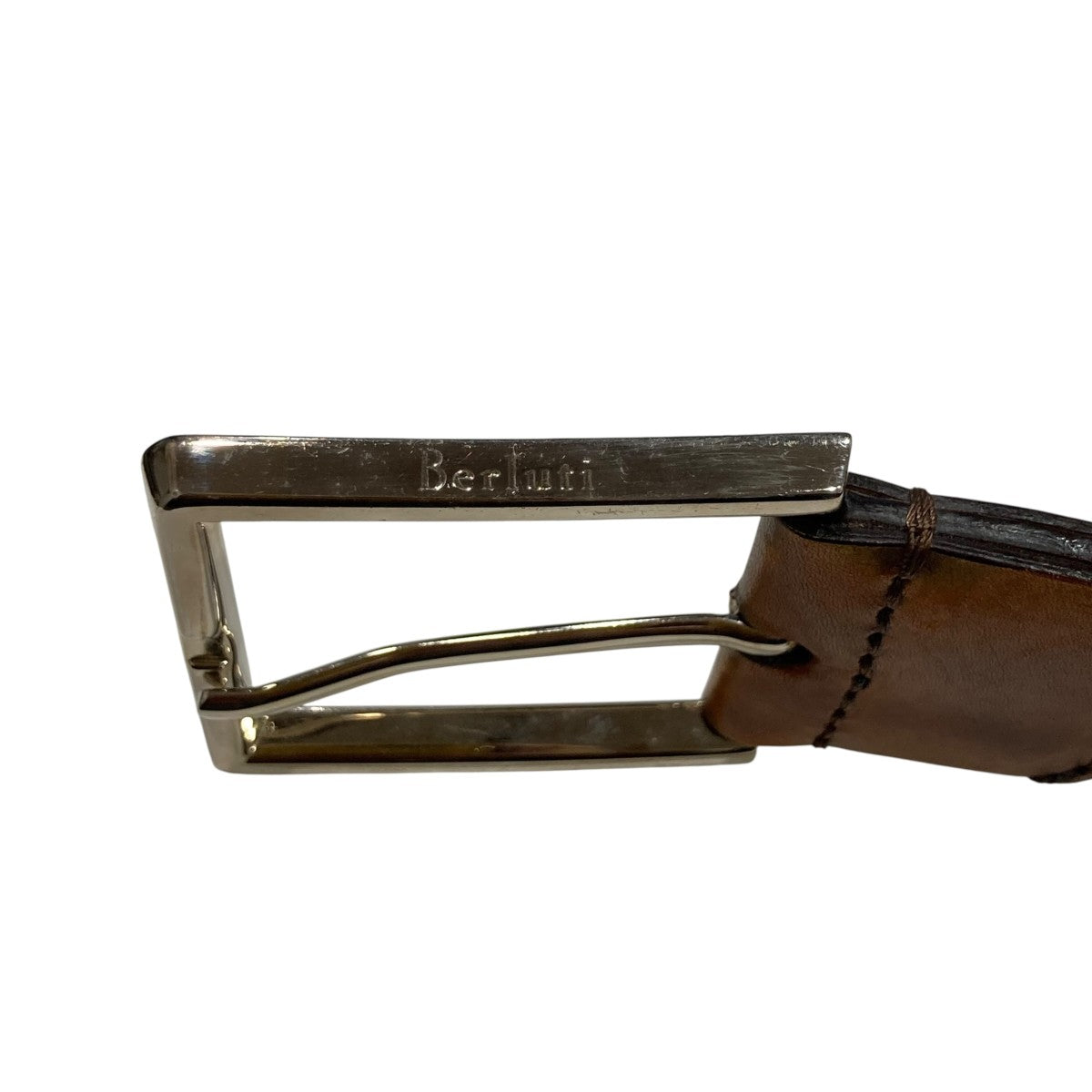 Berluti レザーベルト1102 古着・中古-8枚目のアイテム画像
