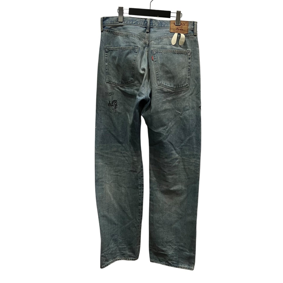 Hysteric Glamour×SKOLOCT HYSKORIC5 60S XXデニムパンツ02241AP19 古着・中古-2枚目のアイテム画像