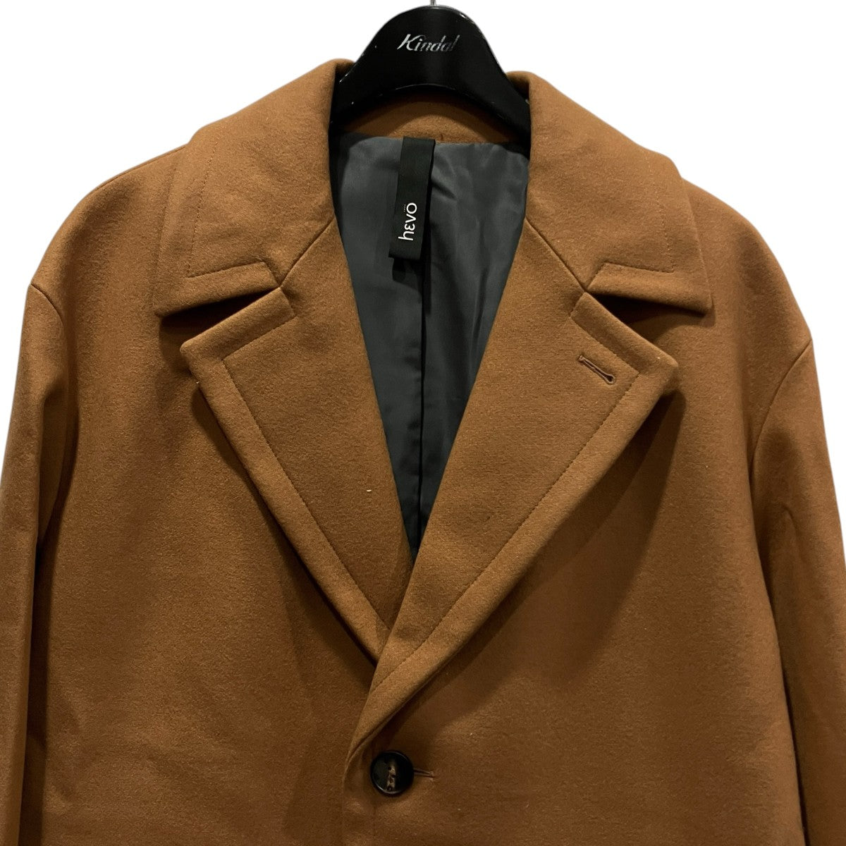 Hevo チェスターコート 古着・中古-3枚目のアイテム画像