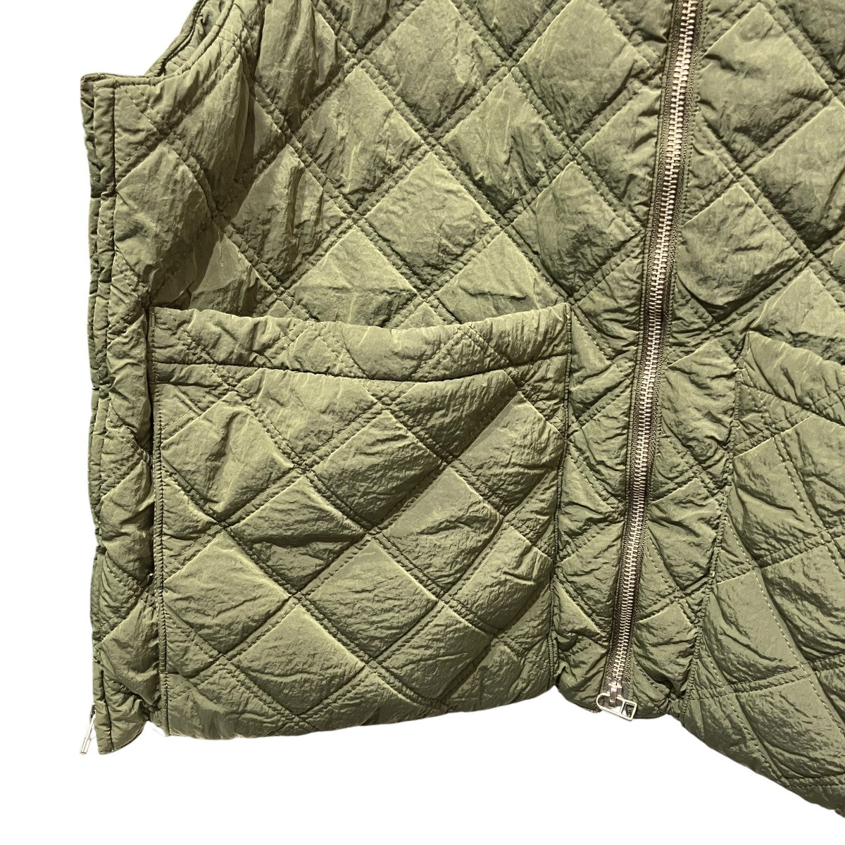 23AWQUILTING PADDED VESTキルティングベストYK23FW0539V