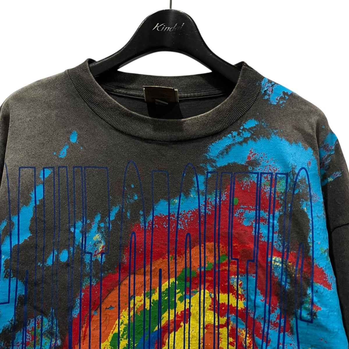 SAINT MICHAEL×cactus plant flea market ペイント加工半袖TシャツSM-YS1-0000-C05 古着・中古-3枚目のアイテム画像