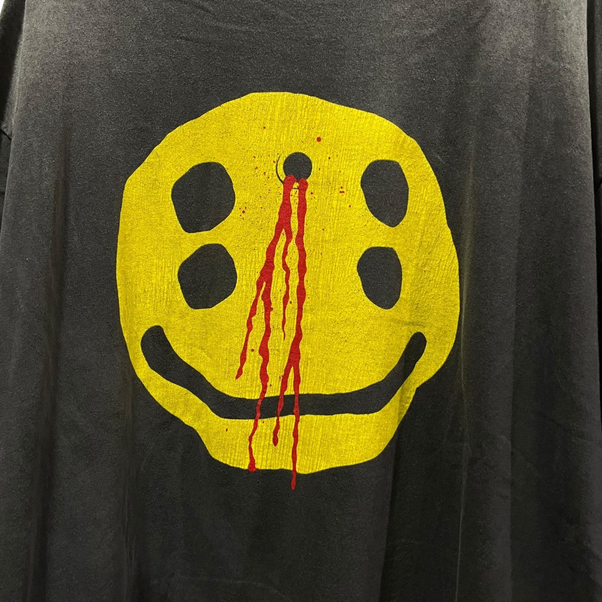 24AWCP SS TEE  SMILEスマイルプリント半袖TシャツSM-YS1-0000-C01