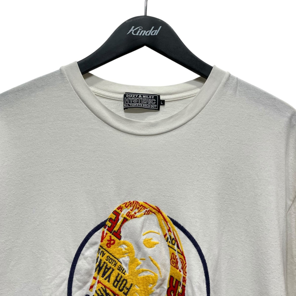 Hysteric Glamour プリントTシャツ02231CT02 古着・中古-3枚目のアイテム画像