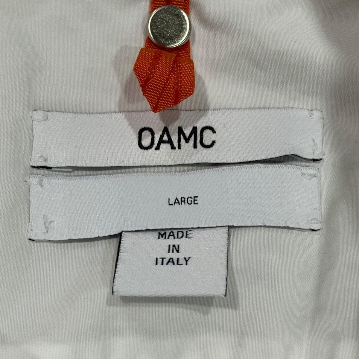 OAMC バックプリントシャツOAMO602982 古着・中古-6枚目のアイテム画像