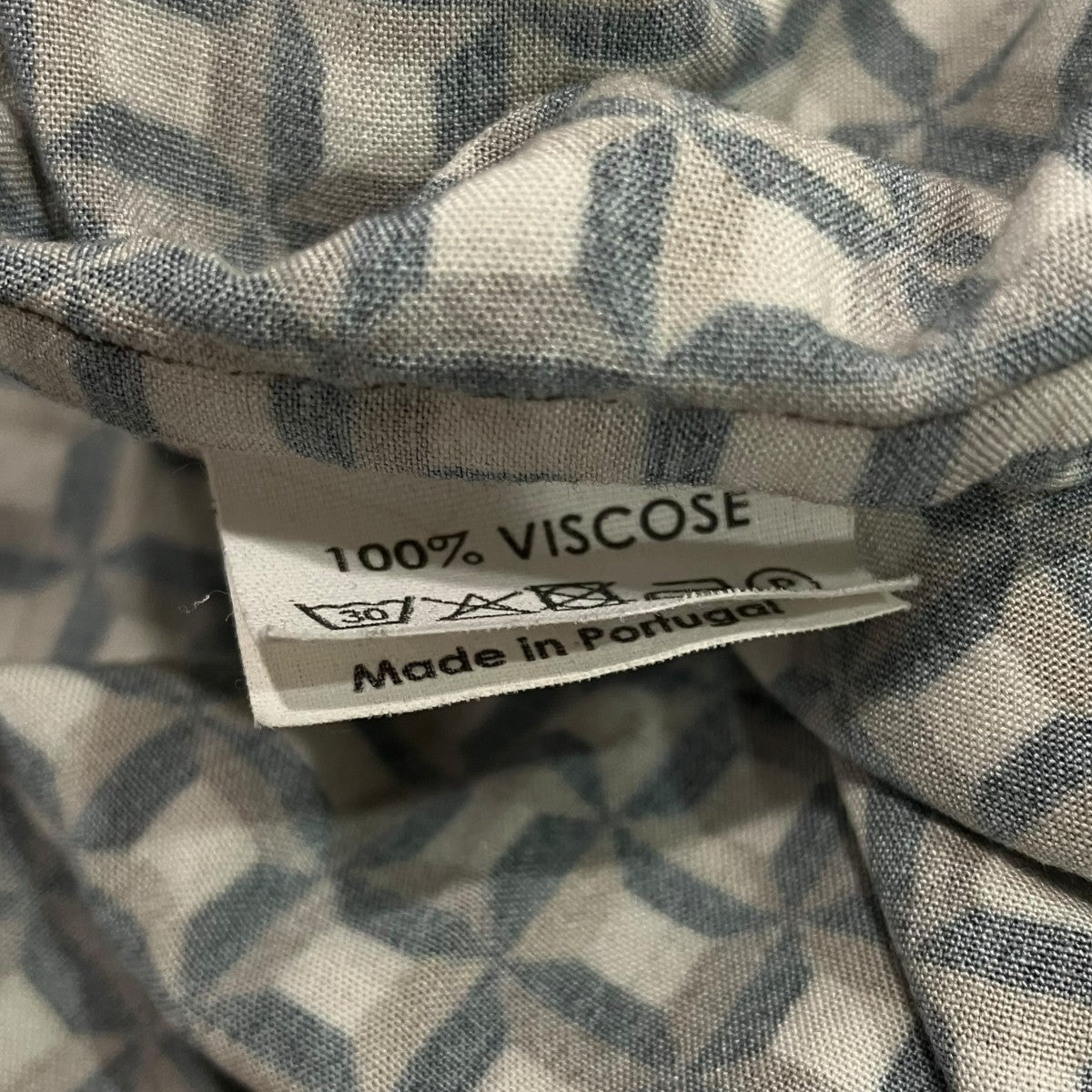 DRIES VAN NOTEN(ドリスヴァンノッテン) 総柄半袖シャツ ブラウン