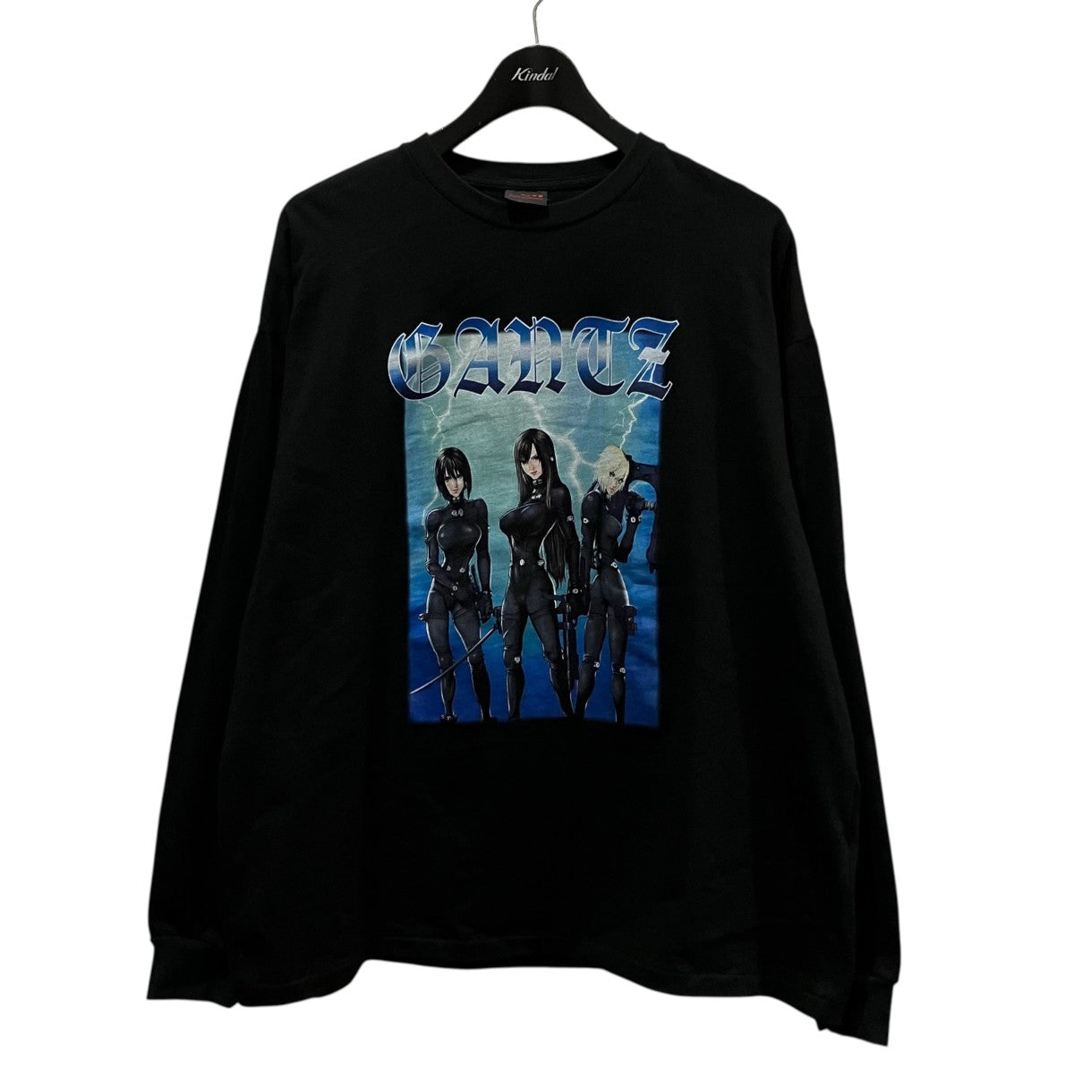417 by EDIFICE×GANTS プリント長袖Tシャツ26-070-312-1003-1-0 古着・中古-1枚目のアイテム画像