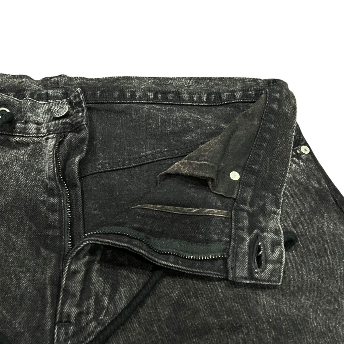 MINEDENIM(マインデニム) Drawstring E．wide 5pocketデニムパンツ2208