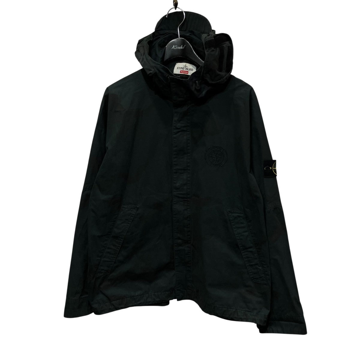 STONE ISLAND×Supreme Brushed Cotton Camo Riot Mask Jacketカモフラマスクジャケット7025401S4 古着・中古-1枚目のアイテム画像