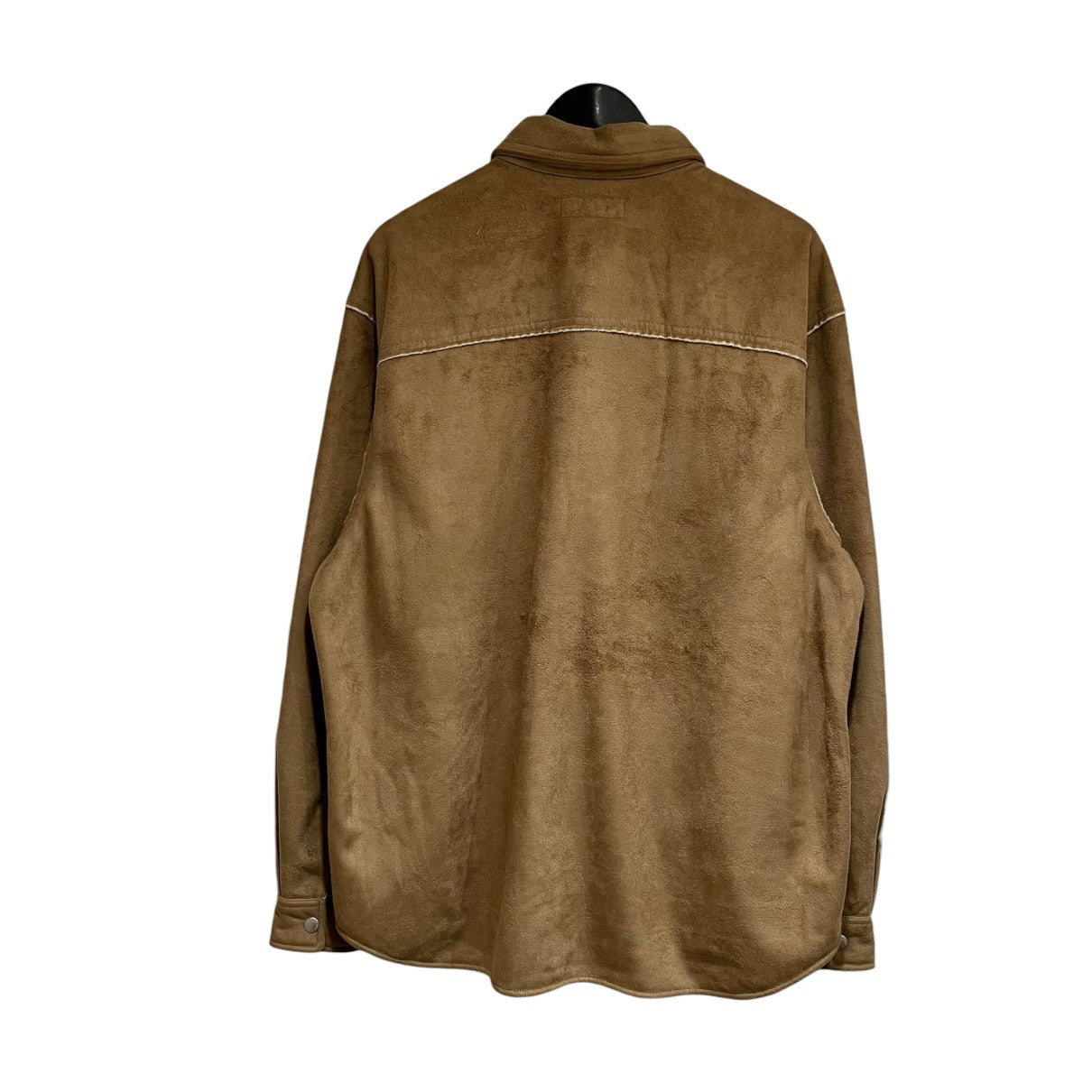 25AWFaux Suede Snap Shirtフェイクスウェードスナップシャツ