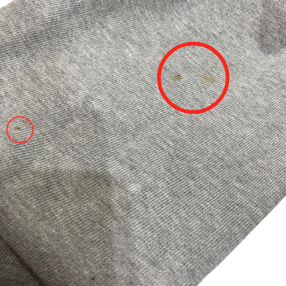 パイル切替スウェット