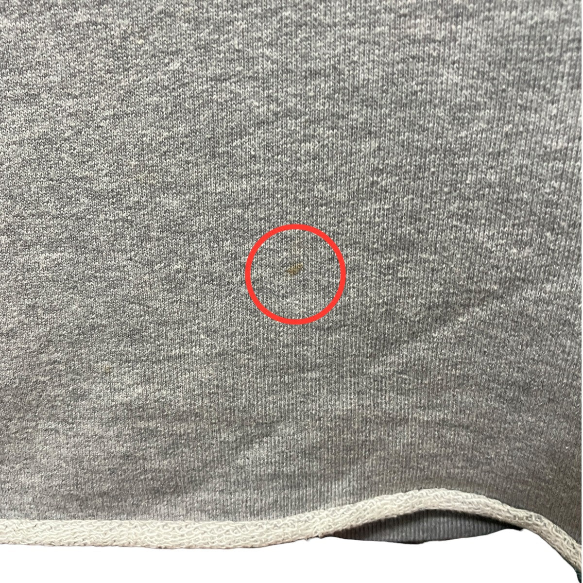 パイル切替スウェット
