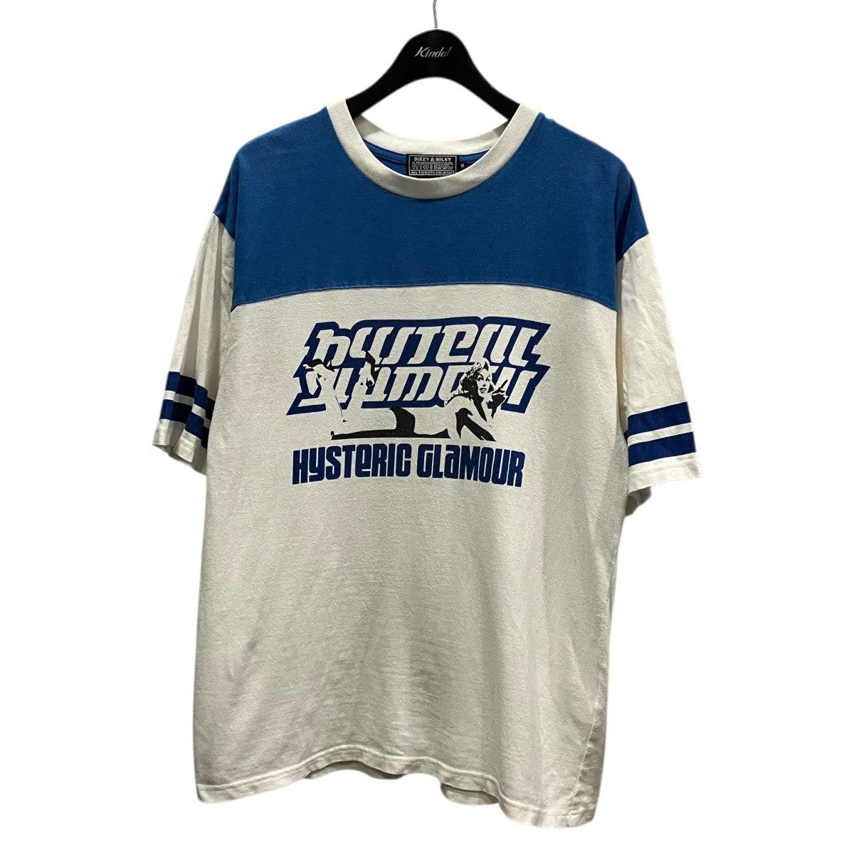 Hysteric Glamour LAY DAY WOMANプリントTシャツ02222CT11 古着・中古-1枚目のアイテム画像
