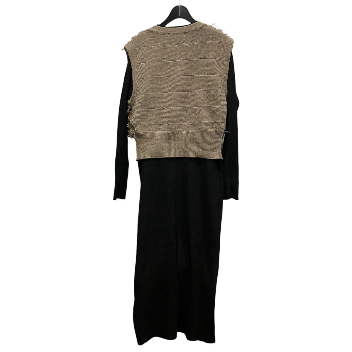 レイヤードニットワンピース031-5147212